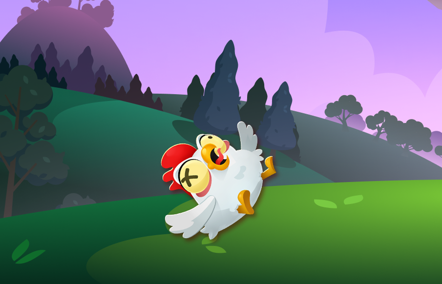 Chiken break ballonix game